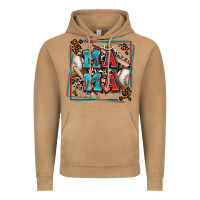 Vintage Camel baseball mama with leopard Vintage Hoodie - Zillion Design Studio
