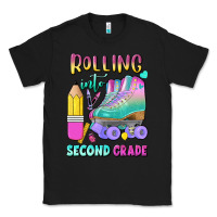Black rolling into second grade Classic Tee - BundleAndBundleShop