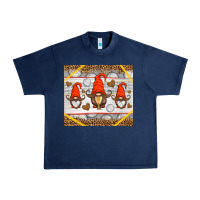 Navy western volleyball gnome Urban Heavy Tee - HRA Design Shop