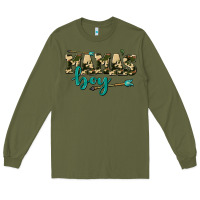 Army Green mama's boy Long Sleeve Tee - AdoDesignShop