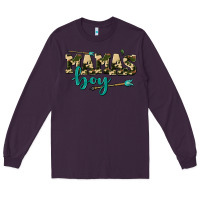 Plum mama's boy Long Sleeve Tee - AdoDesignShop