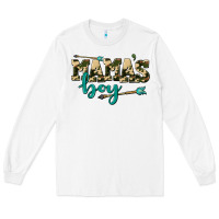 White mama's boy Long Sleeve Tee - AdoDesignShop