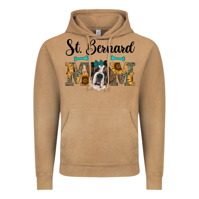 Western St. Bernard Mom Vintage Hoodie by RanaPortraitStore | Teevron