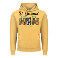 Vintage Mustard western st. bernard mom Vintage Hoodie - RanaPortraitStore