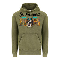 Vintage Olive western st. bernard mom Vintage Hoodie - RanaPortraitStore