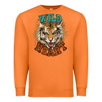 Carrot wild heart tiger college western Premium Sweatshirt - NancyCooperArtShop