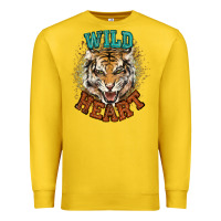 Lemon wild heart tiger college western Premium Sweatshirt - NancyCooperArtShop