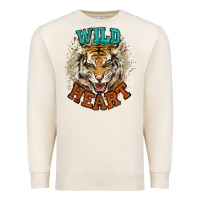 Sandshell wild heart tiger college western Premium Sweatshirt - NancyCooperArtShop