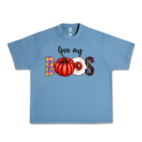Pebble Blue love my boos Urban Heavy Tee - CowhideDigitalArt