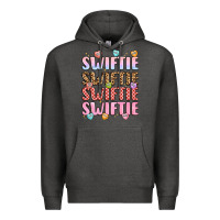 Charcoal Heather swiftie Premium Hoodie - LillyAllenDesigns