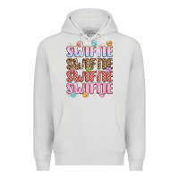 Dove Grey swiftie Premium Hoodie - LillyAllenDesigns