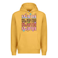 Mustard swiftie Premium Hoodie - LillyAllenDesigns
