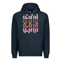 Navy swiftie Premium Hoodie - LillyAllenDesigns