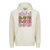 Oatmeal Heather swiftie Premium Hoodie - LillyAllenDesigns