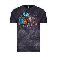 Cloud Black American Nana 4th of july Vintage Tee - CowGirlArtShop