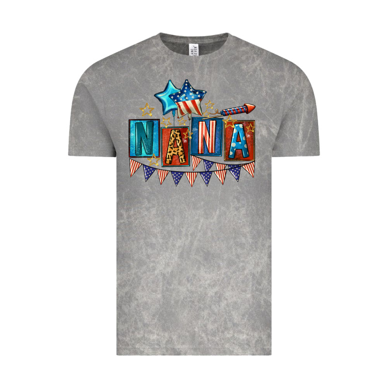 American Nana 4th Of July Vintage Tee by CowGirlArtShop | Teevron