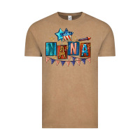 Vintage Coffee American Nana 4th of july Vintage Tee - CowGirlArtShop