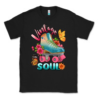 Black vintage soul Classic Tee - BundleAndBundleShop