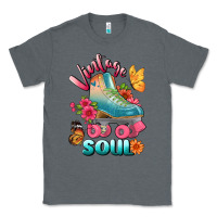 Charcoal Heather vintage soul Classic Tee - BundleAndBundleShop