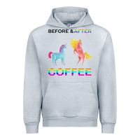 Heather Grey Before After Coffee Urban Hoodie - Bettercallsaul