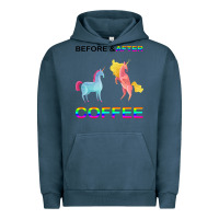 Pigment Midnight Navy Before After Coffee Urban Hoodie - Bettercallsaul