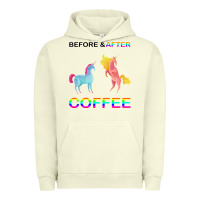 Pigment Pistachio Before After Coffee Urban Hoodie - Bettercallsaul