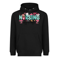 Black nursing in my heart Heavyweight Hoodie - MaliasSmallBusiness