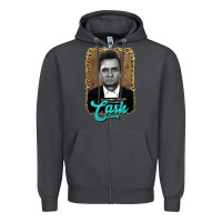 Smoke johnny cash Zipper Hoodie - AdoDesignShop