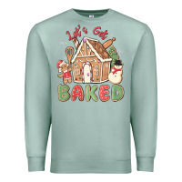 Seafoam let's get baked Premium Sweatshirt - MaliasSmallBusiness
