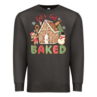 Smoke let's get baked Premium Sweatshirt - MaliasSmallBusiness