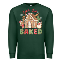 Sports Green let's get baked Premium Sweatshirt - MaliasSmallBusiness