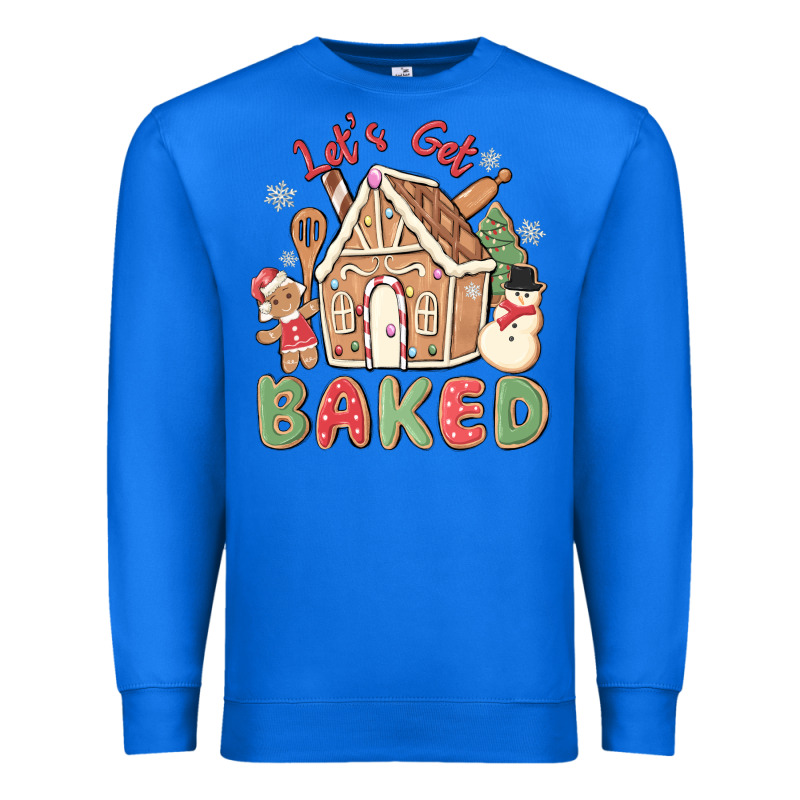 Let's Get Baked Premium Sweatshirt by MaliasSmallBusiness | Teevron