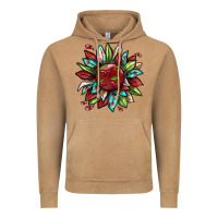 Vintage Camel Cherry sunflower Vintage Hoodie - texasbilliewilder