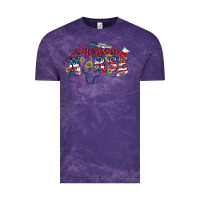Cloud Purple American Nurse 4th of July Vintage Tee - CowGirlArtShop
