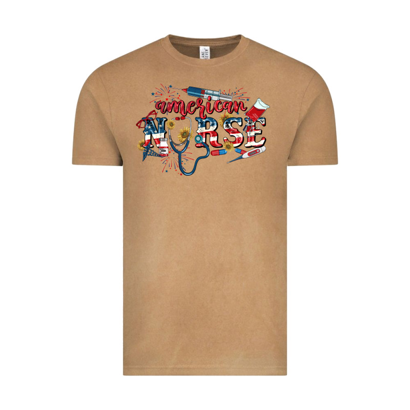 American Nurse 4th Of July Vintage Tee by CowGirlArtShop | Teevron