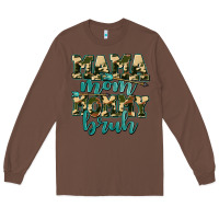 Chestnut mama mom mommy bruh with arrow Long Sleeve Tee - AdoDesignShop