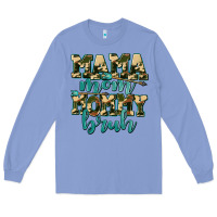 Colony Blue mama mom mommy bruh with arrow Long Sleeve Tee - AdoDesignShop