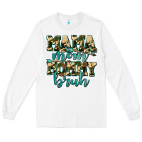 White mama mom mommy bruh with arrow Long Sleeve Tee - AdoDesignShop