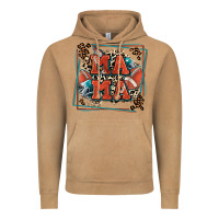 Vintage Camel American football mama with leopard Vintage Hoodie - Zillion Design Studio