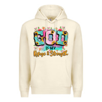 Sandshell god is my refuge and strength Premium Hoodie - LillyAllenDesigns