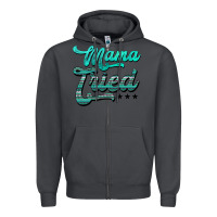 Smoke mama tried aztec turquoise Zipper Hoodie - AdoDesignShop
