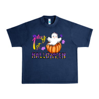 Navy my 1st halloween Urban Heavy Tee - CowhideDigitalArt