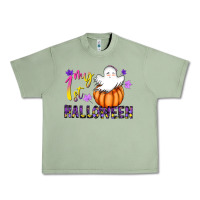 Oil Green my 1st halloween Urban Heavy Tee - CowhideDigitalArt