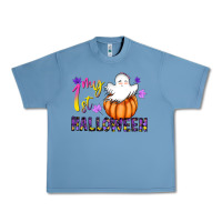 Pebble Blue my 1st halloween Urban Heavy Tee - CowhideDigitalArt