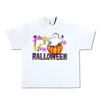 White my 1st halloween Urban Heavy Tee - CowhideDigitalArt