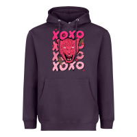 Plum valentine Heavyweight Hoodie - MaliasSmallBusiness