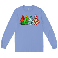 Colony Blue Christmas tree cakes and Christmas trees  ado Long Sleeve Tee - AdoDesignShop