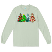Matcha Christmas tree cakes and Christmas trees  ado Long Sleeve Tee - AdoDesignShop