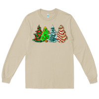 Mushroom Christmas tree cakes and Christmas trees  ado Long Sleeve Tee - AdoDesignShop
