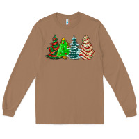 Toasted Coconut Christmas tree cakes and Christmas trees  ado Long Sleeve Tee - AdoDesignShop
